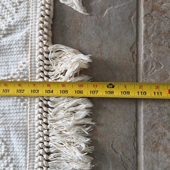 Vintage Bates George Washinton's Choice Chenille Bedspread Flaws - Picture 7 of 17